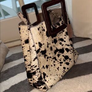 TMRW Studio in Natural Calf Hair Genuine Leather.